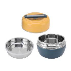 0.8L Stainless Steel Thermal Lunch Box 2 Layer Insulated Lunch Containers Vacuum Insulated Food Jar